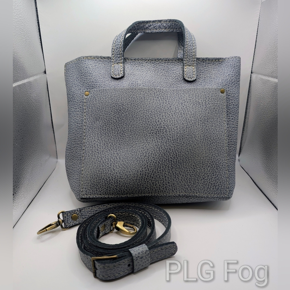 Portland Leather Goods FOG Mini Crossbody Tote with Zipper! Rare! Unicorn! 🦄
